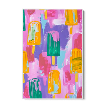 Quadro Stampa su Tela Ritmo Vibrante - CupidoDesign
