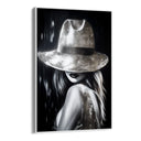 Quadro Stampa su Tela Ritratto d'Argento - CupidoDesign
