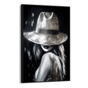 Quadro Stampa su Tela Ritratto d'Argento - CupidoDesign
