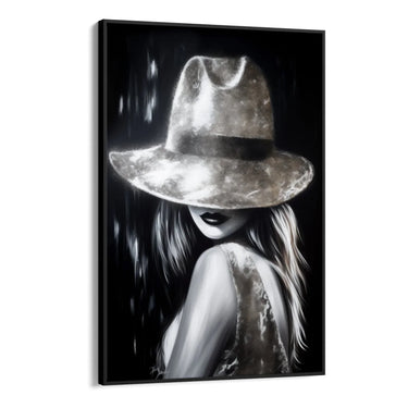 Quadro Stampa su Tela Ritratto d'Argento - CupidoDesign