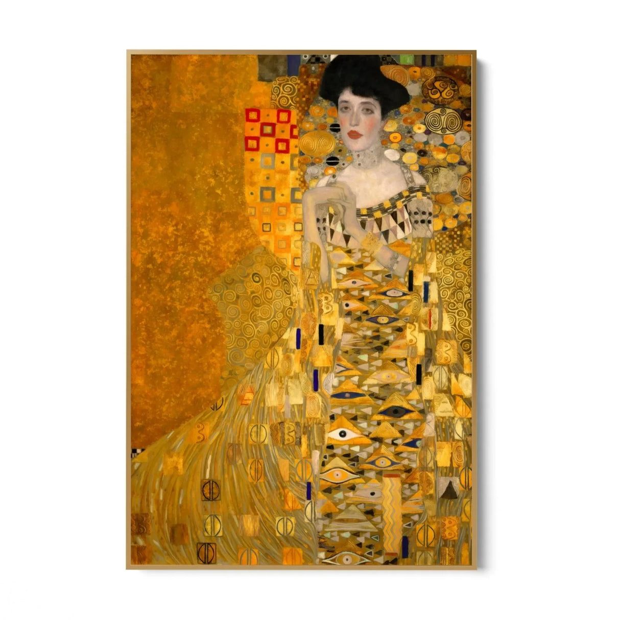 Quadro Stampa su Tela Ritratto di Adele Bloch - CupidoDesign