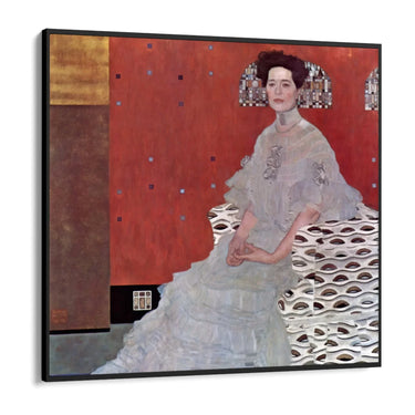 Quadro Stampa su Tela Ritratto di fritza riedler - Gustav Klimt - CupidoDesign