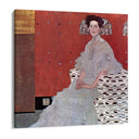 Quadro Stampa su Tela Ritratto di fritza riedler - Gustav Klimt - CupidoDesign
