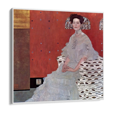 Quadro Stampa su Tela Ritratto di fritza riedler - Gustav Klimt - CupidoDesign