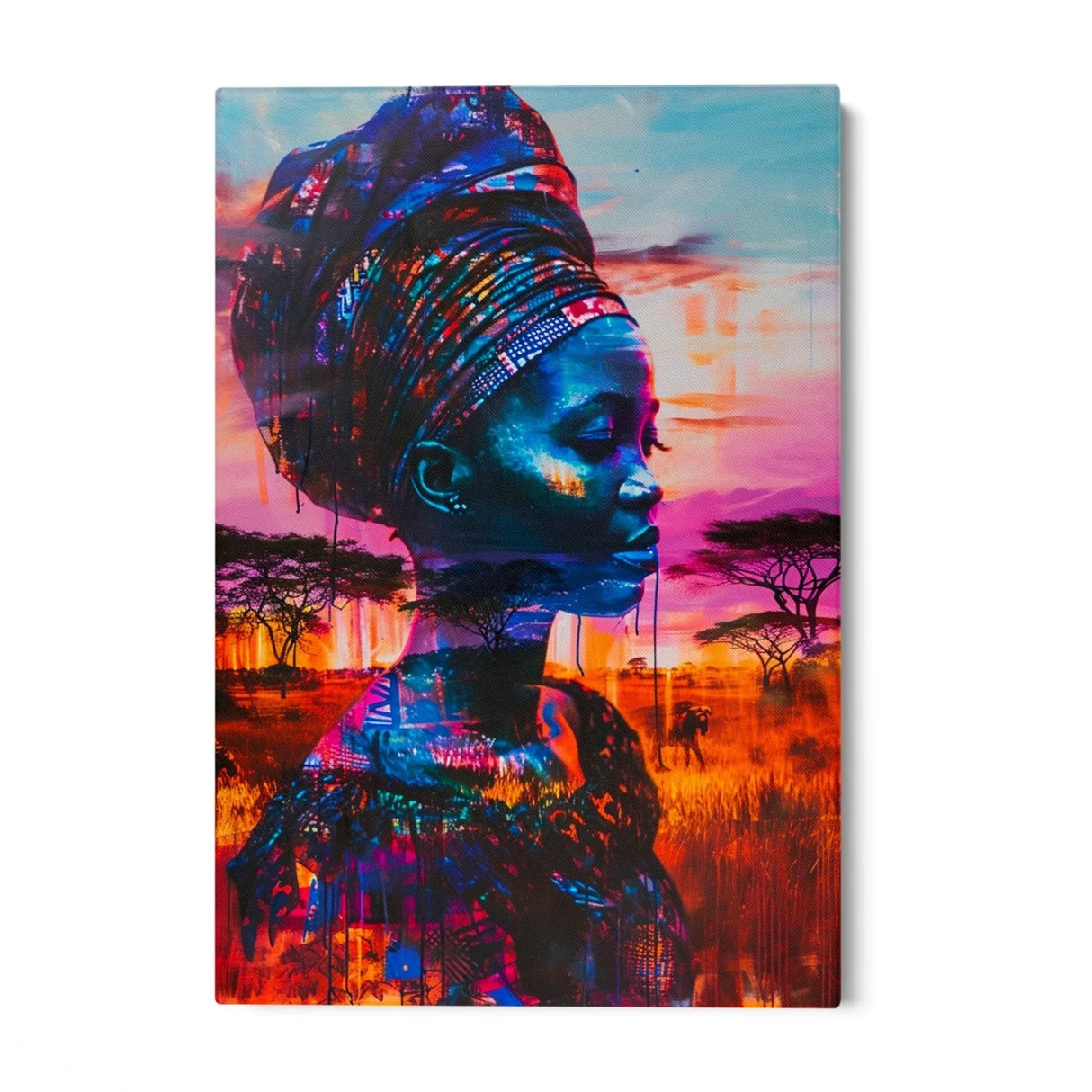 Quadro Stampa su Tela Ritratto di Grazia - CupidoDesign