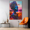 Quadro Stampa su Tela Ritratto di Grazia - CupidoDesign