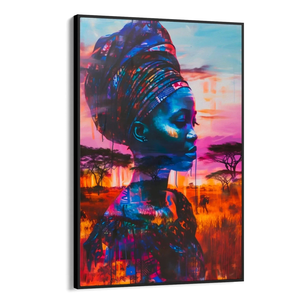 Quadro Stampa su Tela Ritratto di Grazia - CupidoDesign