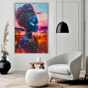 Quadro Stampa su Tela Ritratto di Grazia - CupidoDesign
