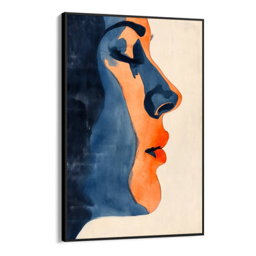 Quadro Stampa su Tela Ritratto in Penombra - CupidoDesign
