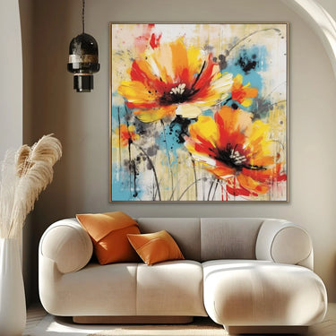 Quadro Stampa su Tela Rivelazioni Floreali - CupidoDesign