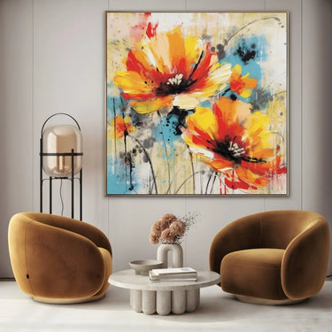 Quadro Stampa su Tela Rivelazioni Floreali - CupidoDesign