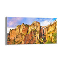 Quadro Stampa su Tela Ronda al Tramonto, Andalusia - CupidoDesign