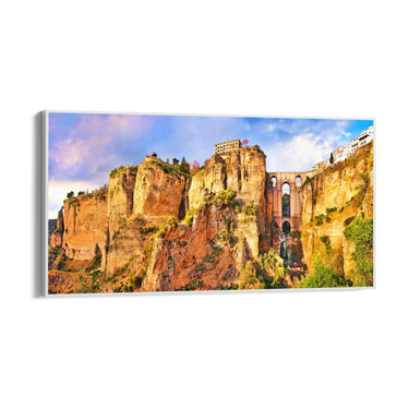 Quadro Stampa su Tela Ronda al Tramonto, Andalusia - CupidoDesign