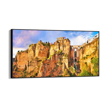 Quadro Stampa su Tela Ronda al Tramonto, Andalusia - CupidoDesign