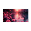 Quadro Stampa su Tela Rosa al tramonto - CupidoDesign