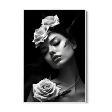 Quadro Stampa su Tela Rosa di Bellezza - CupidoDesign