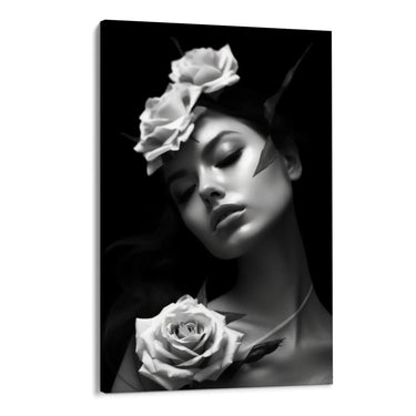 Quadro Stampa su Tela Rosa di Bellezza - CupidoDesign