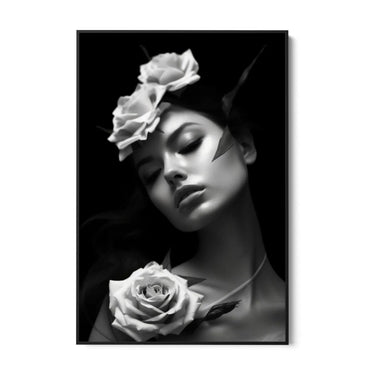 Quadro Stampa su Tela Rosa di Bellezza - CupidoDesign