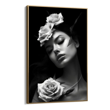 Quadro Stampa su Tela Rosa di Bellezza - CupidoDesign