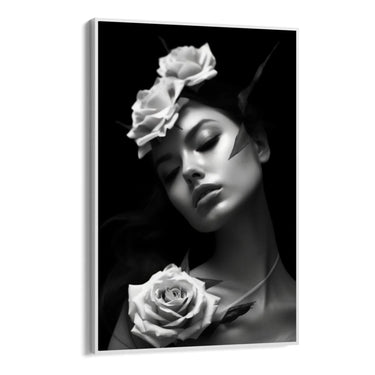 Quadro Stampa su Tela Rosa di Bellezza - CupidoDesign