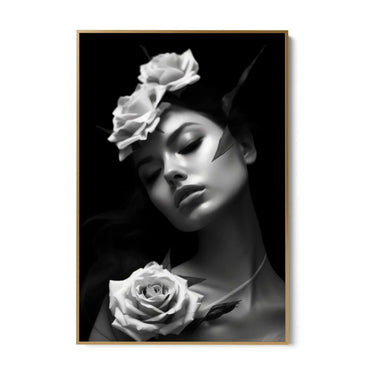 Quadro Stampa su Tela Rosa di Bellezza - CupidoDesign