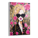 Quadro Stampa su Tela Rosa Glamour - CupidoDesign