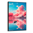 Quadro Stampa su Tela Rosa sull'orizzonte - CupidoDesign