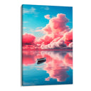 Quadro Stampa su Tela Rosa sull'orizzonte - CupidoDesign