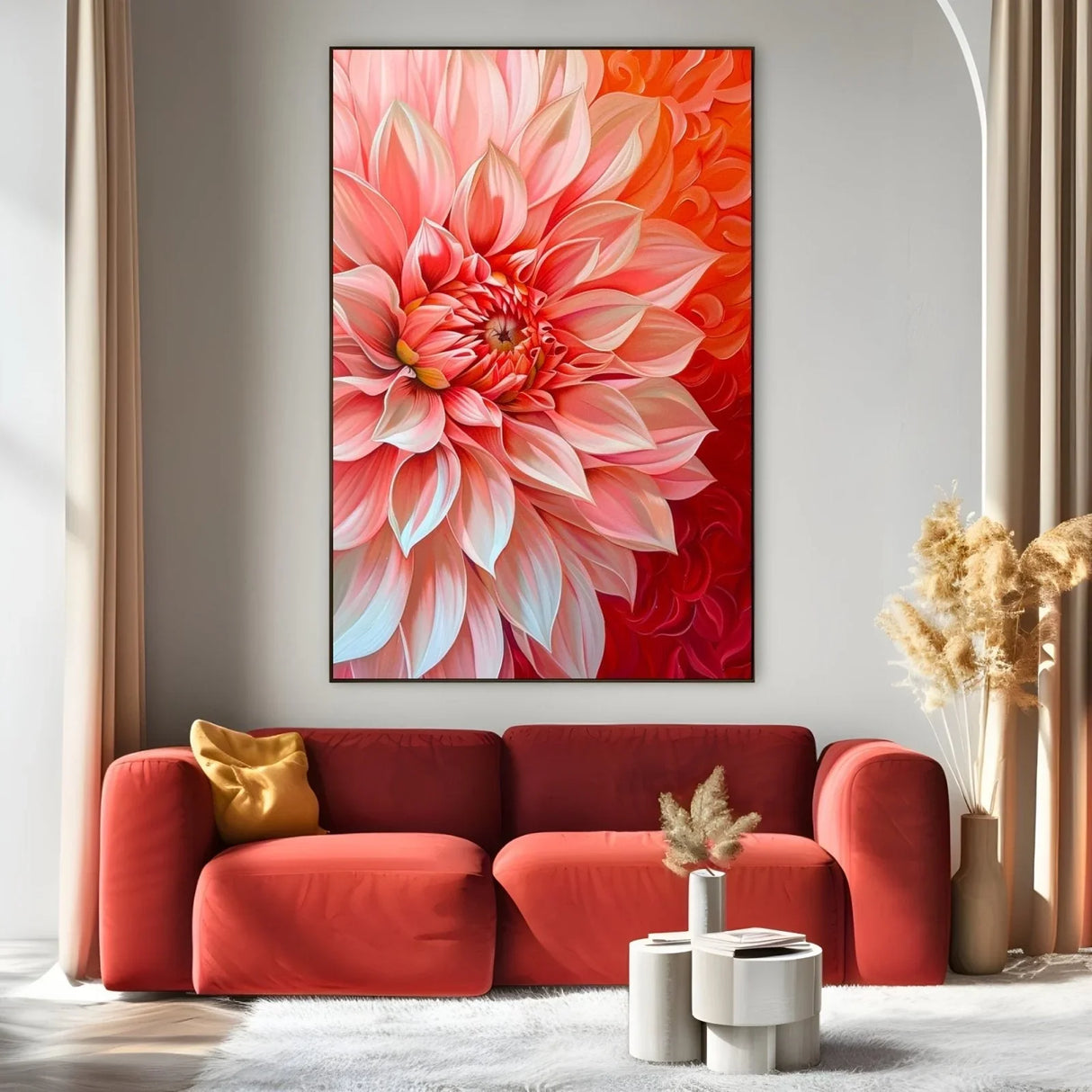 Quadro Stampa su Tela Rosa universale - CupidoDesign