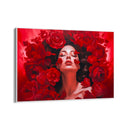 Quadro Stampa su Tela Rossa Passione - CupidoDesign
