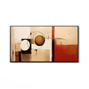 Quadro Stampa su Tela Rosso astratto - CupidoDesign