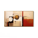 Quadro Stampa su Tela Rosso astratto - CupidoDesign