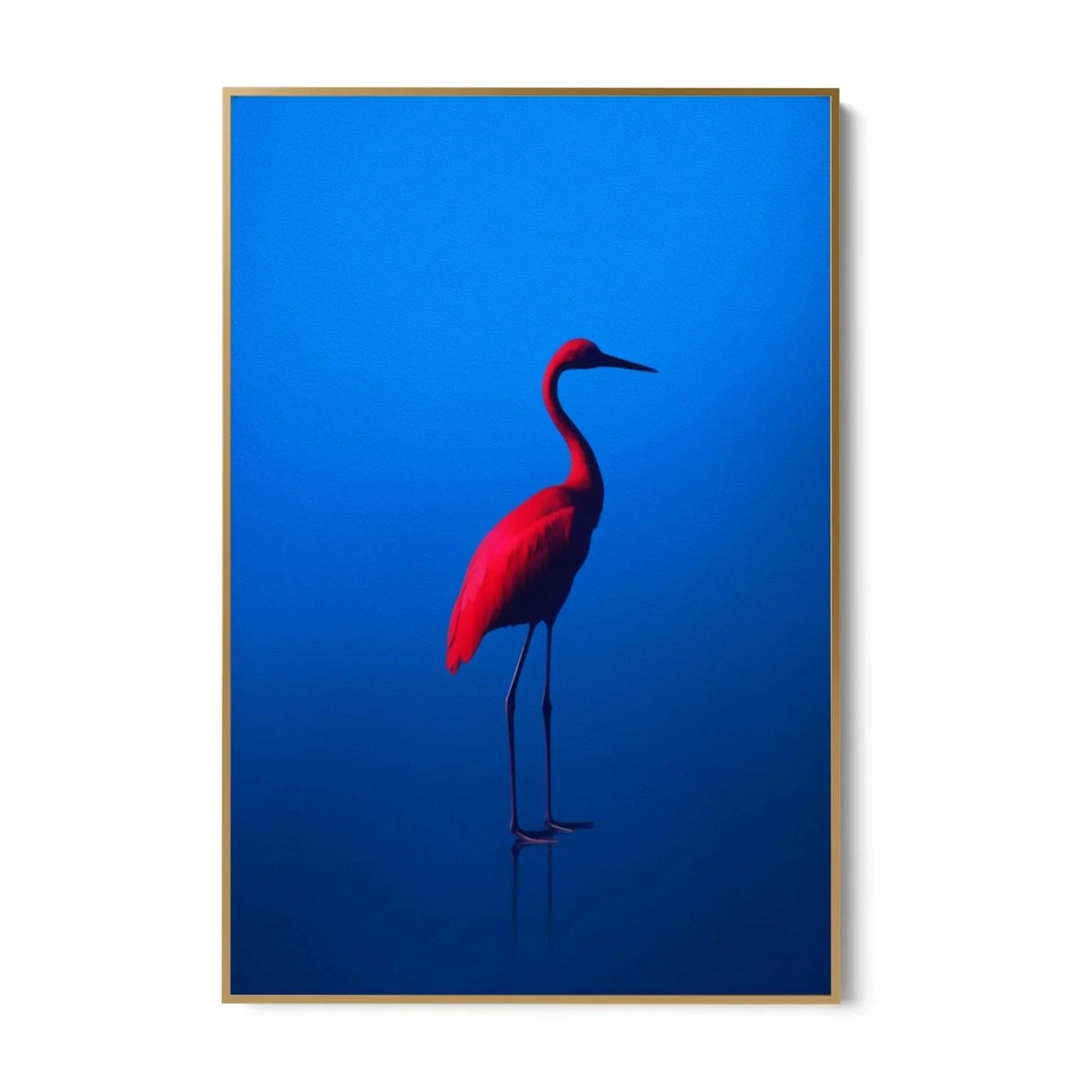 Quadro Stampa su Tela Rosso Blu - CupidoDesign
