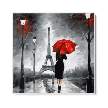 Quadro Stampa su Tela Rosso d'amore - CupidoDesign