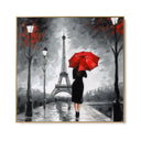Quadro Stampa su Tela Rosso d'amore - CupidoDesign