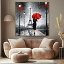 Quadro Stampa su Tela Rosso d'amore - CupidoDesign