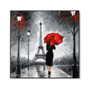 Quadro Stampa su Tela Rosso d'amore - CupidoDesign