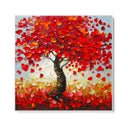 Quadro Stampa su Tela Rosso d’Ottobre - CupidoDesign