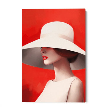 Quadro Stampa su Tela Rosso incanto - CupidoDesign