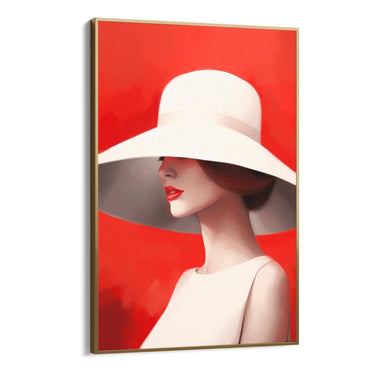 Quadro Stampa su Tela Rosso incanto - CupidoDesign
