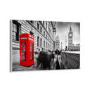 Quadro Stampa su Tela Rosso Londinese - CupidoDesign