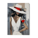Quadro Stampa su Tela Rosso passione - CupidoDesign