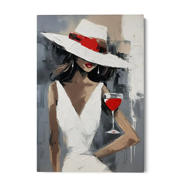 Quadro Stampa su Tela Rosso passione - CupidoDesign