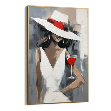 Quadro Stampa su Tela Rosso passione - CupidoDesign