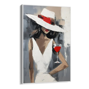 Quadro Stampa su Tela Rosso passione - CupidoDesign
