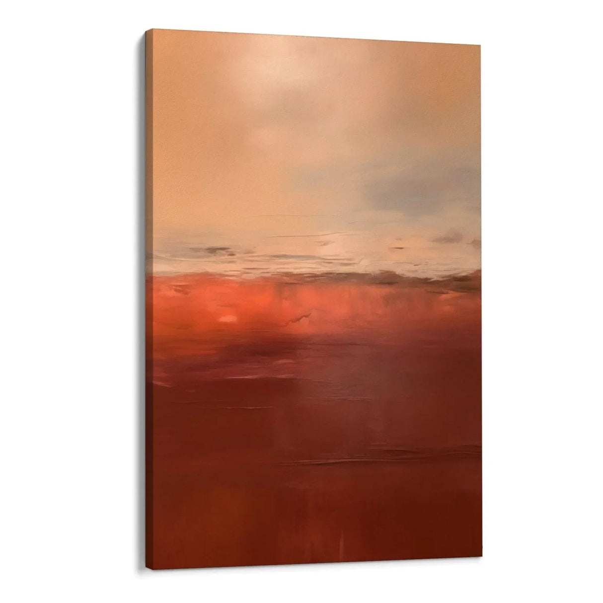 Quadro Stampa su Tela Rosso Raffinato - CupidoDesign