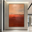 Quadro Stampa su Tela Rosso Raffinato - CupidoDesign