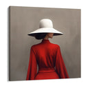 Quadro Stampa su Tela Rosso Vivo - CupidoDesign