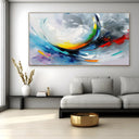 Quadro Stampa su Tela Ruota arcobaleno - CupidoDesign