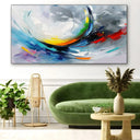 Quadro Stampa su Tela Ruota arcobaleno - CupidoDesign